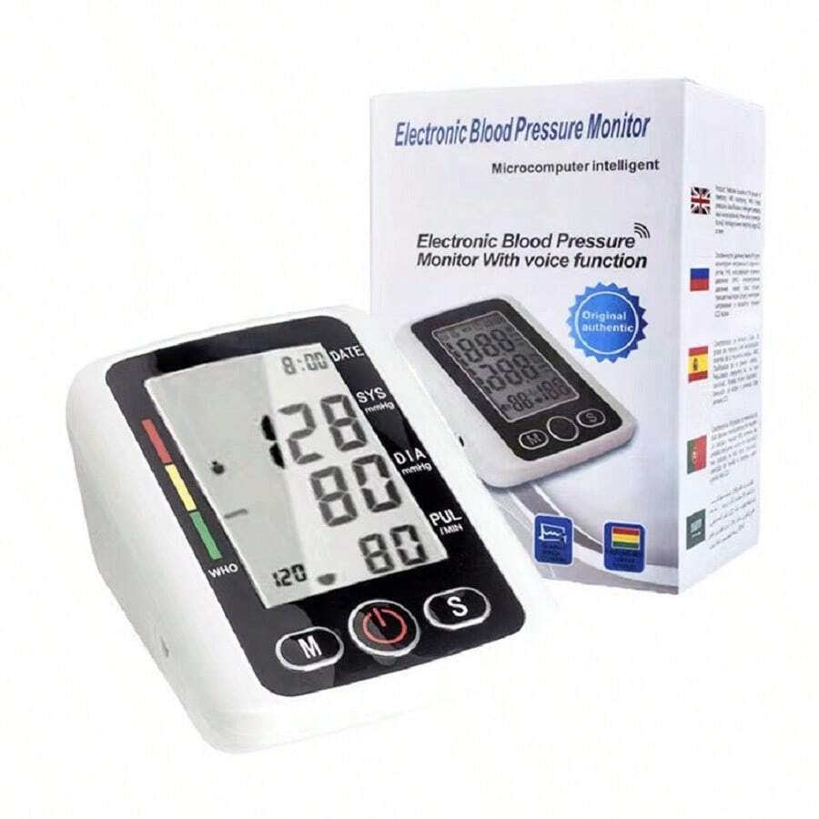 Digital Arm Blood Pressure Monitor Easy Home