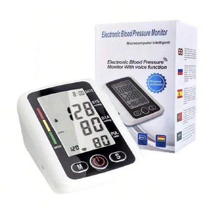 Digital Arm Blood Pressure Monitor Easy Home